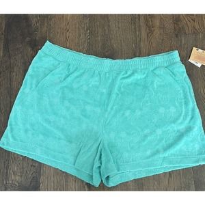 Disney UPF Terry Cloth Lounge Shorts Sun Protect Mickey Minnie Goofy Donald 2x